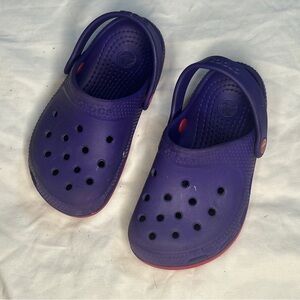 CROCS Kids Purple Sandals